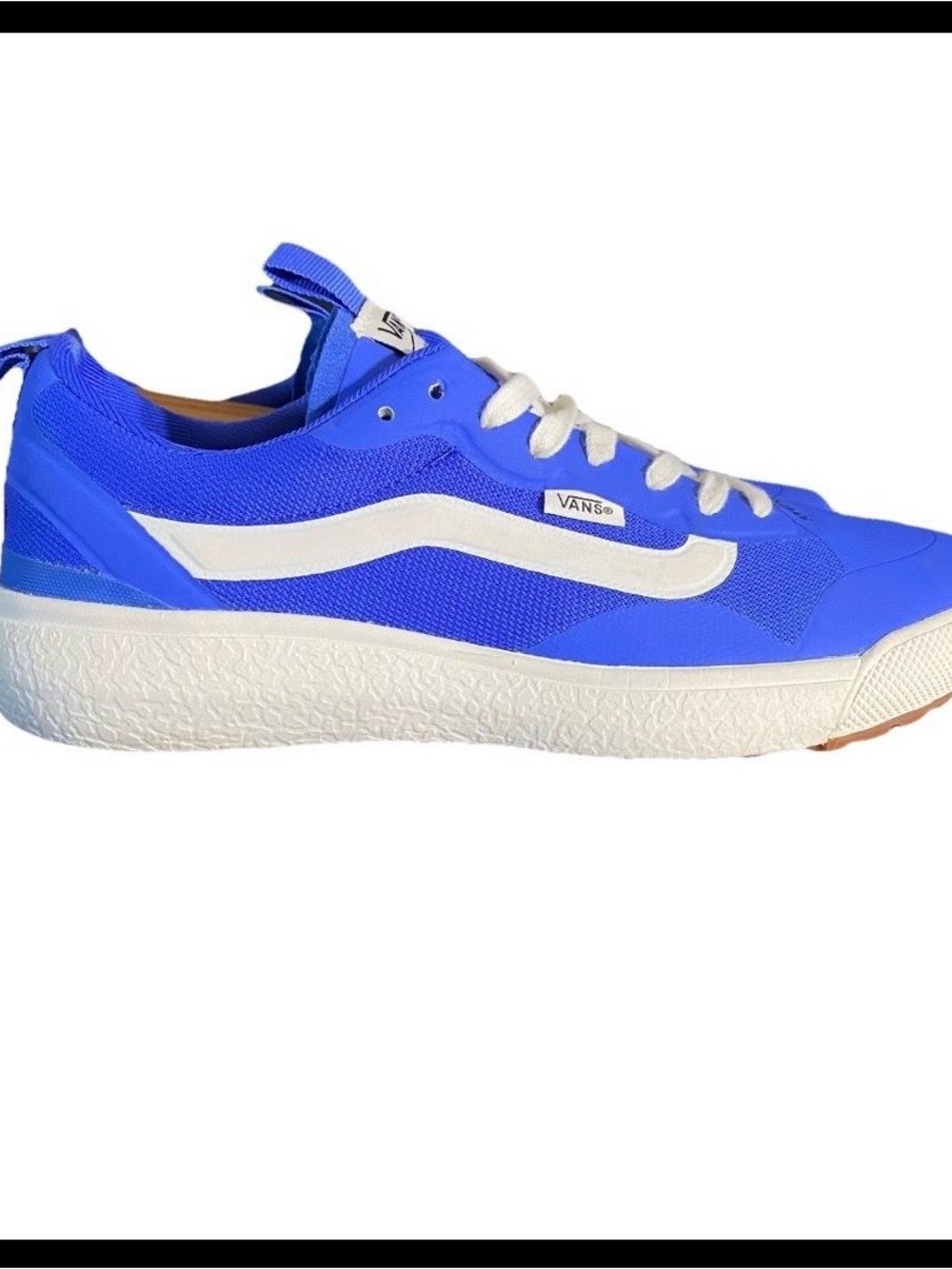 Vans Ultrarange Ultracush Blue Low Top Running Shoes
